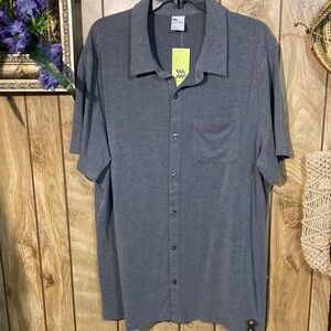 All in Motion Charcoal Button Down Shirt